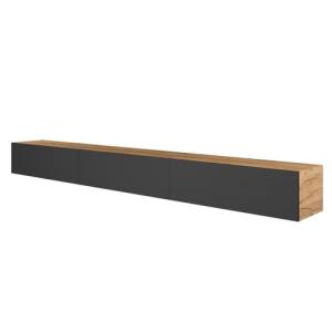 Planetmöbel Mueble de TV de 300 cm de Roble Dorado/Antracit…