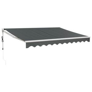 vidaXL Toldo Retráctil Automático, Toldo Eléctrico con Moto…