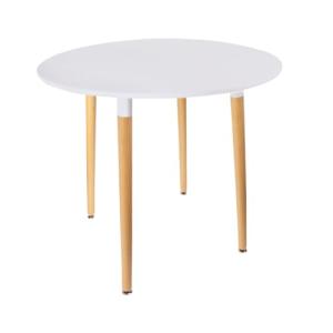 THE HOME DECO FACTORY CMHD3210 Mesa, Blanco, 76x76x75,50 cm