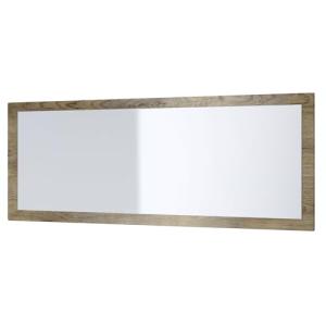Vladon Espejo Lima, Espejo de Pared con Marco Moderno, Blan…