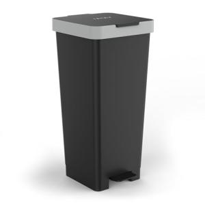 TATAY Cubo de Basura con Pedal Smart, 40L de Capacidad, Ped…