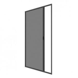 Mosquitera enrollable lateral, aluminio, color gris antraci…