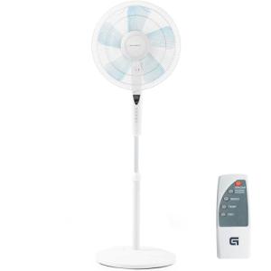 Grunkel Ventilador de pie 16" programable con 3 velocidades…