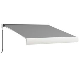 Outsunny Toldo motorizado, toldo eléctrico, 3 x 2,5 m, ángu…