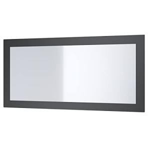 Vladon Espejo Lima, Espejo de Pared con Marco Moderno, Blan…