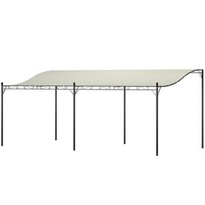 Outsunny Pérgola de Pared 6x3 m Cenador Gazebo con Techo de…