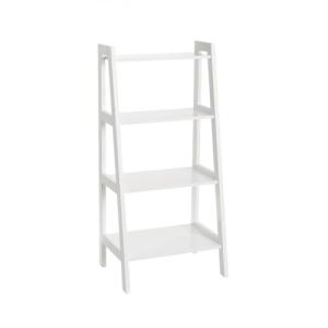 Estantería Escalera de 4 estantes de Madera MDF nórdica Bla…