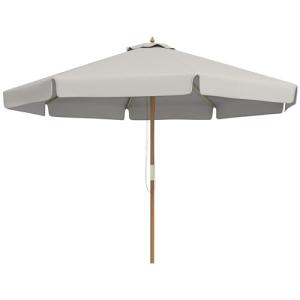 Outsunny Sombrilla Terraza Exterior Ø325 cm Sombrilla de Ja…