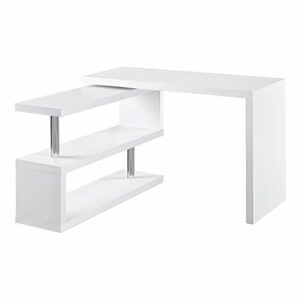 HOMCOM Mesa de Ordenador PC Escritorio de Esquina Giratorio…