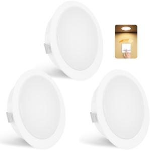 YindaLux 3 Pack Downlight LED Techo Empotrable Regulable 23…