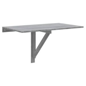 vidaXL Mesa de Pared Plegable Mueble Auxiliar Colgante Escr…