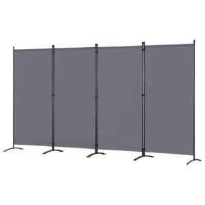 Angel Living Biombo Divisor de ambientes de 4 Paneles, biom…