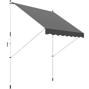 Outsunny Toldo Manual Retráctil 3x1,5 m Toldo Exterior Terr…
