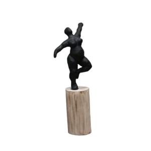 BY SIGRIS Origen Home Decor Figura Mujer Bailando Tronco Va…