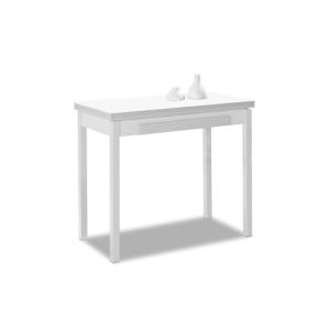 ASTIMESA Mesa de Cocina, Blanco, 90 cm x 100 cm