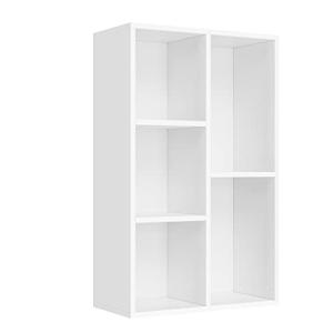 VASAGLE Librería, Estantería con 5 Compartimentos, Mueble d…