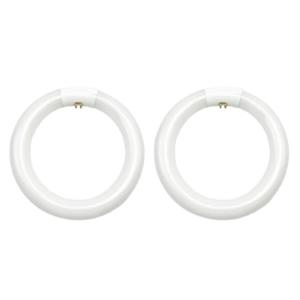 Nihcora Bombilla Fluorescente Circular FC8T9/CW de 2 Piezas…