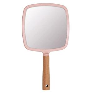 Eaoundm Espejo de mano para maquillaje, pequeño espejo de m…