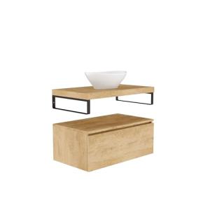 Baikal Mueble de Baño OVE. Mueble MONTADO. Armario con Lava…