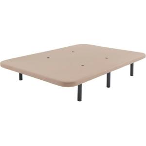 Shiito | Base Tapizada 105x190 cm | Acabado en Tela 3D Beig…