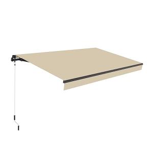 Wasabi - Toldo Exterior Manual Enrollable 3x2m Arena - Lona…