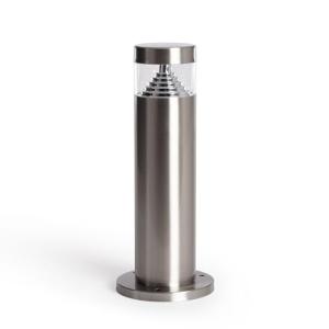 Baliza Exterior LED 6W Superficie Pie 30cm Inti Inox Blanco…