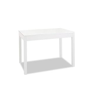 ASTIMESA Mesa de Cocina, Blanco, 100x60cm-extendida 150x60…