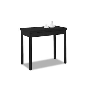 ASTIMESA Tipo Libro Mesa de Cocina, Negro, 80 x 40 cm a 80…