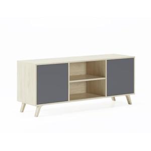 Skraut Home | Mueble de TV para Salón | 57 x 140 x 40 cm |…