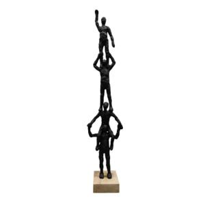 BY SIGRIS Origen Home Decor Figura Negros Apiladas Varios |…