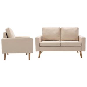 LAPOOH Juego de sofás de 2 Piezas, Sofas De Salon, Sofa Cam…