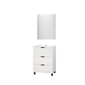 Baikal Mueble de Baño Tail. Conjunto de Baño de 3 Cajones c…