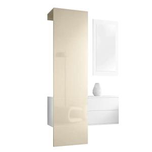 Vladon Mueble recibidor Carlton Set 2, Mueble de Entrada Co…