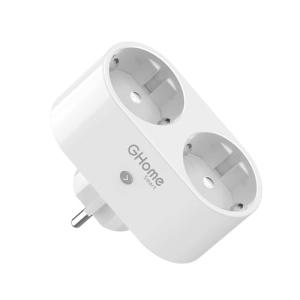 GHome Smart Enchufe Inteligente,Enchufe Wi-Fi 2 in 1 con Mo…