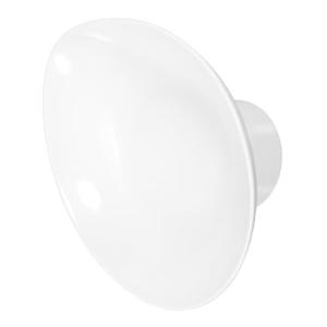 CIYODO Frutero de Cerámica Blanco con Pedestal Elegante par…