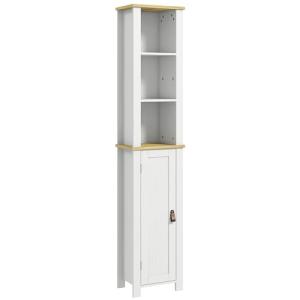 kleankin Mueble Auxiliar de Baño Columna de Baño Armario de…