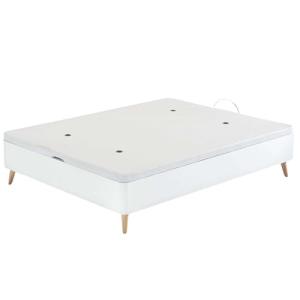 Miroytengo Canapé Alto Estilo nórdico con Patas Ligeramente…