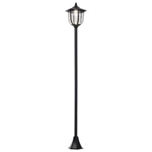 Outsunny Farola Solar con Panel Solar a Cargar Batería Prot…