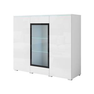 Muebles Slavic Aparador para salón Vera 120, cómoda, 3 Puer…