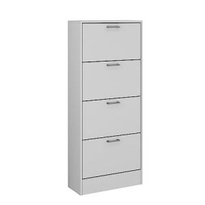 Oskar Store Zapatera abatible Gregor, Blanco, 63 x 150 cm