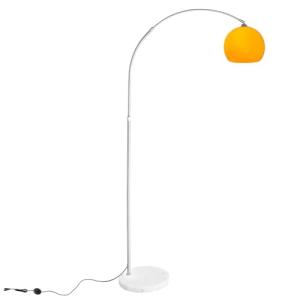 CCLIFE Lámpara curva de pie salon lampara sofa con interrup…