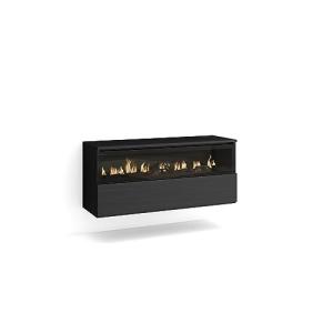 Skraut Home | Chimenea eléctrica LED | Sin Calor | 102x45x3…