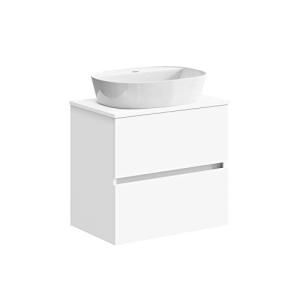 Baikal Mueble de Baño Onyx. Mueble MONTADO, Mueble 2 cajone…