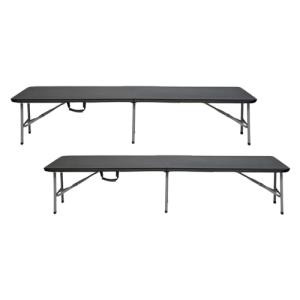 ORION91 Pack 2 Bancos Plegables Catering 180x30x43cm O91