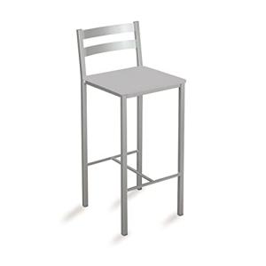 ASTIMESA Taburete Alto de Cocina con Franjas horizontales A…
