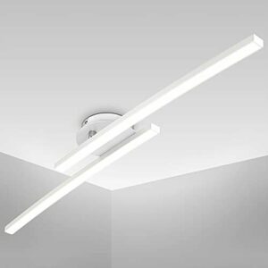 B.K.Licht I Lámpara de techo de 2 barras LED 12W I orientab…