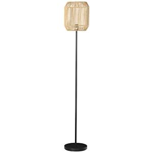 HOMCOM Lámpara de Pie para Salón Casquillo E27 Máx. 40W Lám…