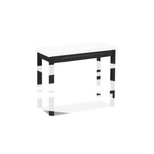 ASTIMESA Mesa de Cocina Tipo Libro, Blanco, 80 x 40 cm a 80…