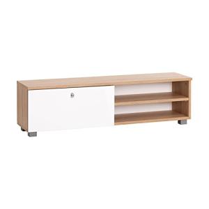 MyosHome - Mueble TV Salon Mesa para TV Color Roble y Blanc…