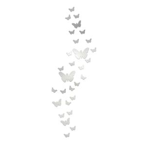 1 juego de 35 pegatinas de pared de espejo de mariposa, peg…